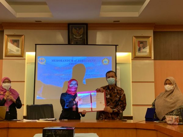 Kegiatan Penandatanganan MOU Kerjasama SMKN 45 Jakarta dengan Universitas Pancasila