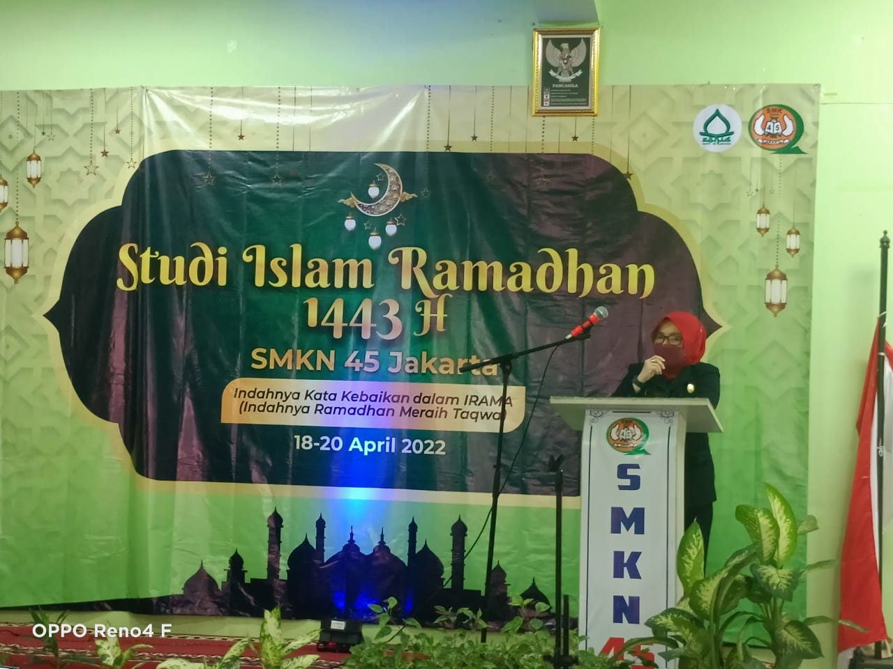 Kegiatan Study Islam Ramadhan (SIR) SMKN 45 Jakarta Tahun 2022