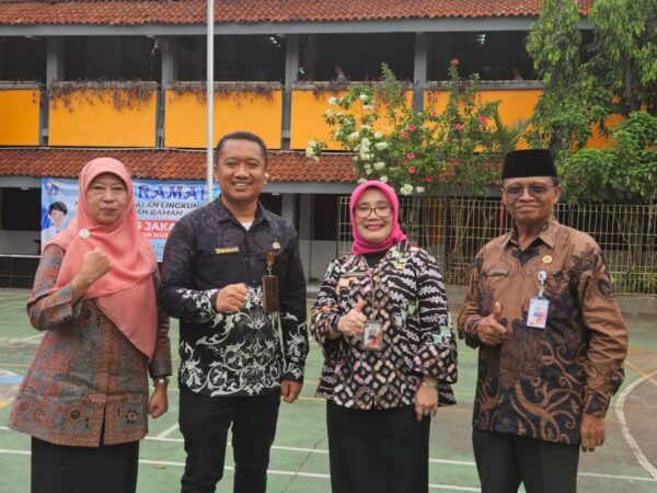 Monev Plt Kasudin Pendidikan Wilayah II Jakarta Barat