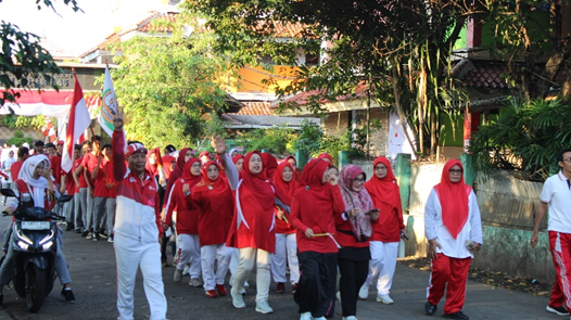 Semarak Pawai di SMKN 45: Meriahkan Hari Kemerdekaan dengan Kreativitas Siswa