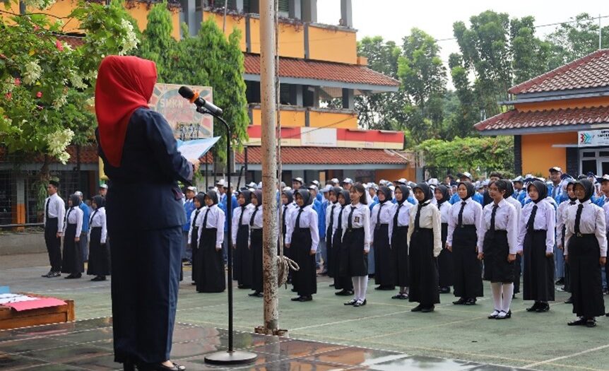 SERTIJAB MPK/OSIS SMK Negeri 45 Jakarta Serta Penyerahan Piala Prestasi