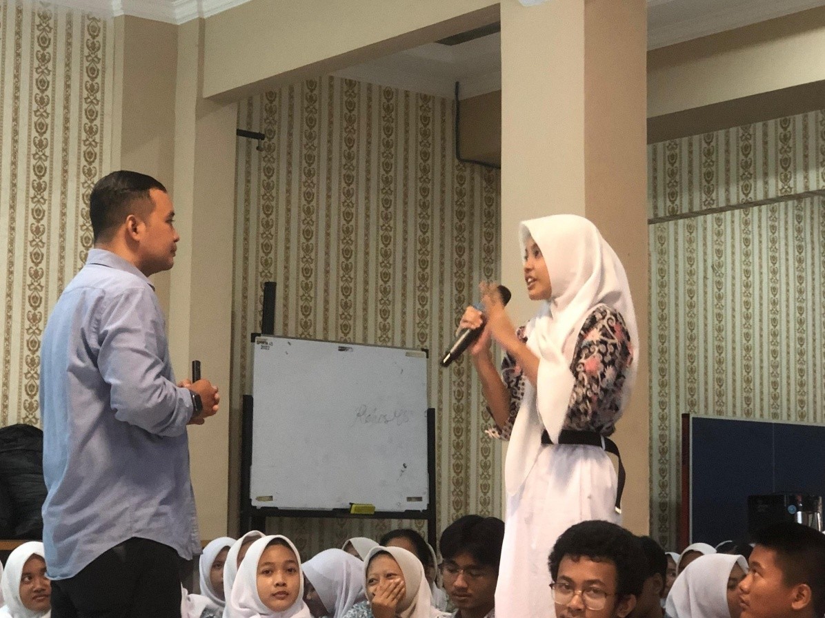 Pra LDKS (Latihan Dasar Kepemimpinan Siswa) SMK Negeri 45 Jakarta