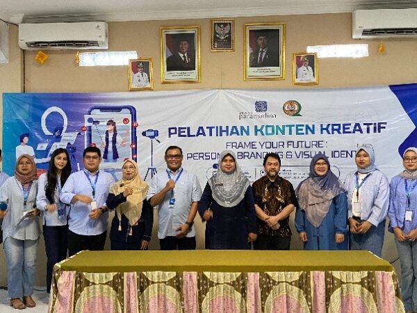 Universitas Paramadina Gelar Pelatihan Konten Kreatif di SMK Negeri 45 Jakarta, Hadirkan Materi Personal Branding hingga Visual Identity