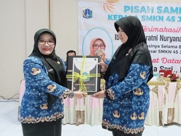 Pisah Sambut Kepala Sekolah SMK Negeri 45 Jakarta