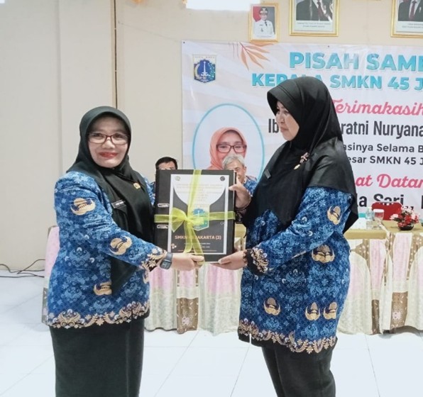 Pisah Sambut Kepala Sekolah SMK Negeri 45 Jakarta